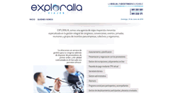 Desktop Screenshot of exploralia.es