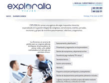 Tablet Screenshot of exploralia.es